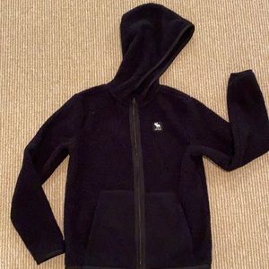 ABERCROMBIE KIDS Sherpa Full Zip Hoodie